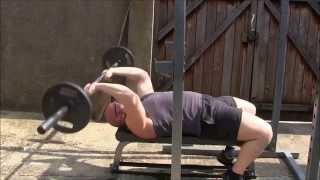 Jason Blaha Teaches You How To Perform A Triceps Extension Or Skullcrusher