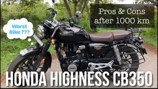 HONDA HIGHNESS CB350 Anniversary Edition : Pros \u0026 Cons || Is it better than Classic 350 ?Waste Bike?