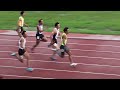 103全大運公開男100m準決賽 第1組