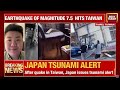 taiwan earthquake live updates tsunami warning issued in taiwan japan earthquake live visuals