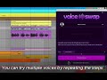 high quality ai singing voices in your daw with voice swap s new free plugin