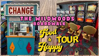 Wildwood Boardwalk NJ - Tour - MACK'S PIZZA ARCADE CASINO & YODA!