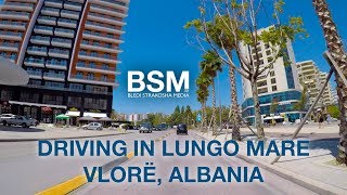 Driving in Lungomare | Vlora - Albania [4K Ultra HD]