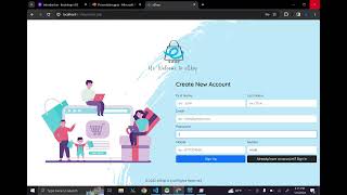Program the user sign up process including input validations
