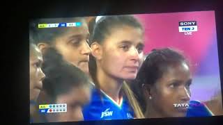 IND vs AUS women hockey match semis penalty shoot out…..cheating by umpires. #commonwealthgames2022