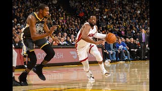 Dwyane Wade And Kevin Durant Have Epic 4Q Duel At Oracle Arena