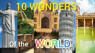 10 WONDERS of the WORLD | Update your General knowledge