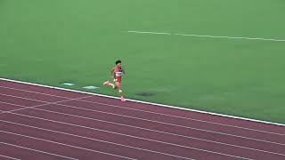 2023.9.16 宮崎県高校新人陸上 男子4×400mR予選1組(速報)