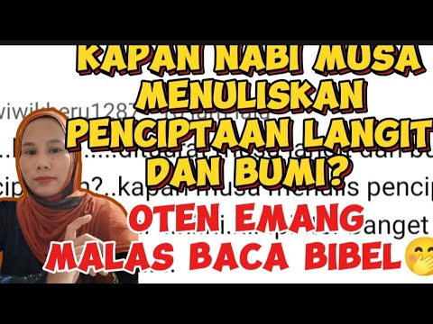 Oten Gak Tau Siapa Penulis Kitab Kejadian? - YouTube