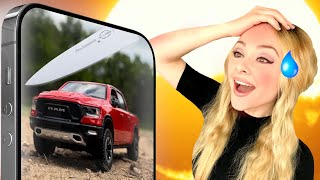 How Long Can This Hyperrealistic Truck CAKE Last in the sun?!