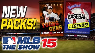 MLB 15 Legends \u0026 Young Guns PACK OPENING!