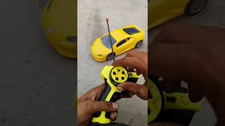 Lamborghini remote control car testing