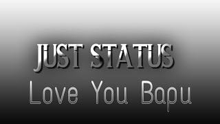 Love You Baapu Singga || Latest Punjabi Song 2020 || Whatsapp Status Just status