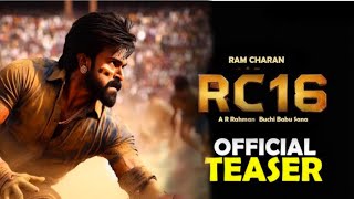 Ram Charan #RC16 Official Teaser | Bucchibabu Sana |A.R Rahman | Tupaki Filmy SS FILMS