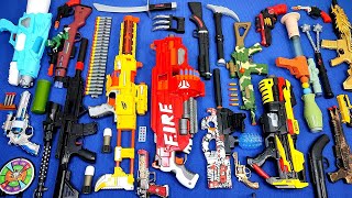 Collecting 7 Sniper Rifles and AK47 Guns Super Machine Gun Air Gun Arrow Gun Water Gun Sword Shotgun