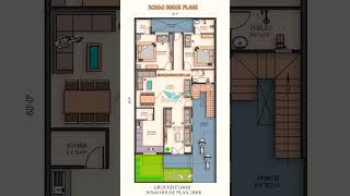 30 x 60 3bhk house plan east face bright house plan #brighthouseplan #3bhk #4bhk #eastfacing #viral