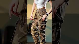 Comfortable American camouflage overalls are a must-have for the outdoors in summer.#overalls#outfit