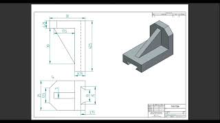 Solid Edge Tutorial:7 for Beginners | Dove Tail | Rib |Chamfer Equal Setbacks| Mirror