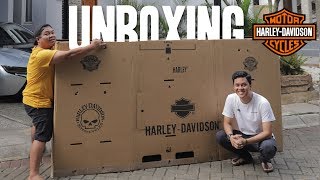 ARIEF MUHAMMAD UNBOXING HARLEY