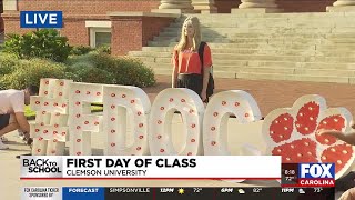 Classes begin at Clemson University