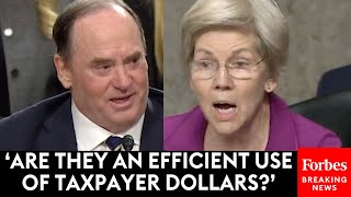 Elizabeth Warren Presses Navy Secretary Nominee John C. Phelan About Wasteful Military Spending