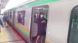 【平塚～宇都宮間各駅停車】上野東京ライン宇都宮線直通普通宇都宮行きE231系近郊型S-01編成+K-42編成15両　横浜駅発車