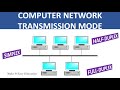 COMPUTER NETWORK TRANSMISSION MODE || SIMPLEX || HALF-DUPLEX || FULL-DUPLEX