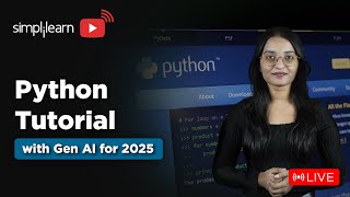 Python Tutorial with Gen AI for 2026 | Python Tutorial For Beginners | Python Training | Simplilearn
