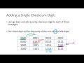 math for liberal studies lecture 3.5.1 parity checksums