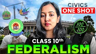 FEDERALISM FULL CHAPTER | CLASS 10 CIVICS | SHUBHAM PATHAK #class10 #sst #socialscience #federalism