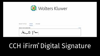 CCH iFirm Digital Signature