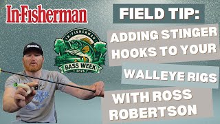 You SHOULD BE Adding Stinger Hooks to your Walleye Jigs