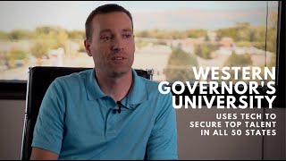 Western Governor’s University (WGU) - Payfactors Testimonial