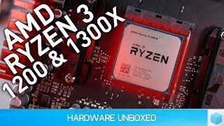 AMD Ryzen 3 1300X \u0026 1200 Review, Core i3 Range Put On Notice!