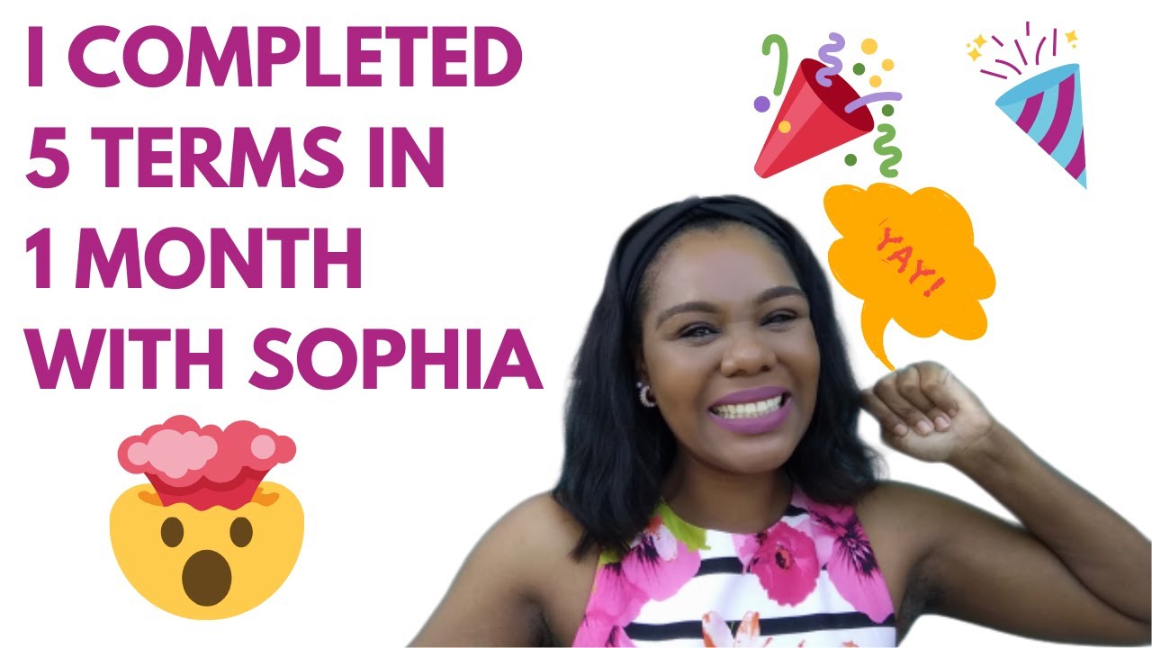 I Completed 10 College Courses In 1 Month With Sophia | 30 Credits In 1 Month! - YouTube