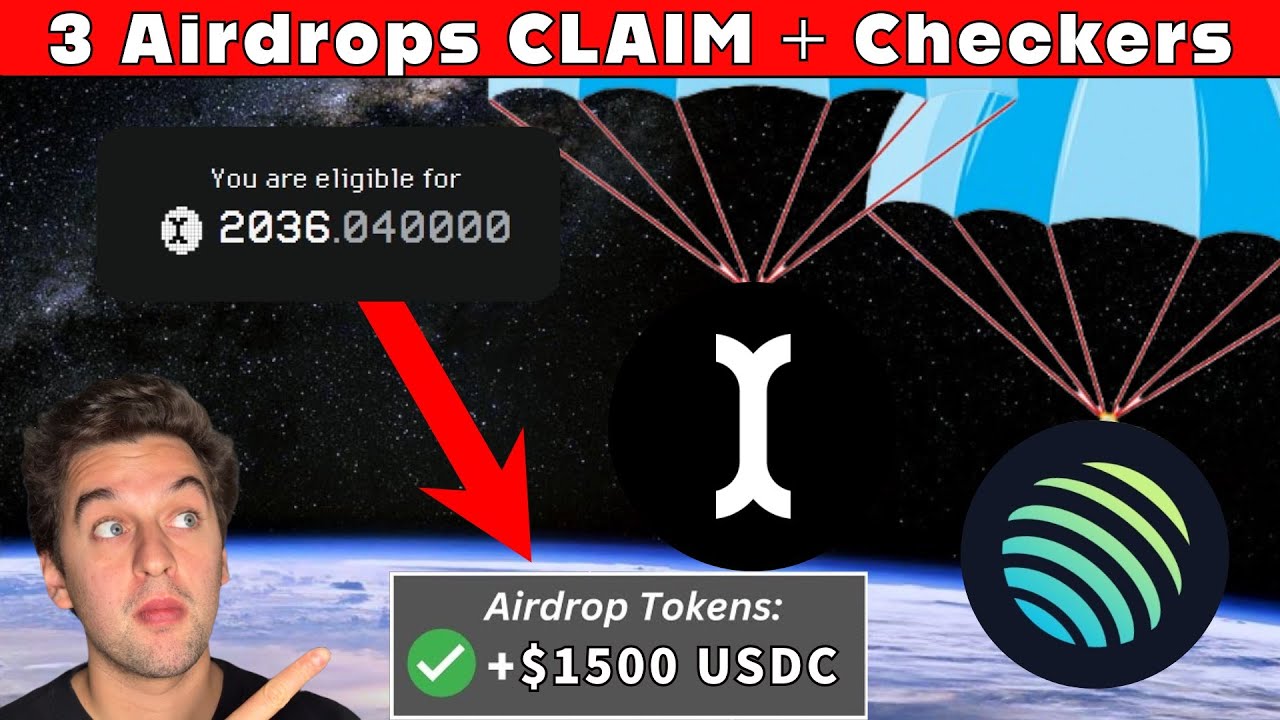 3 Airdrops Claim Checker Now Live Do This Now Youtube