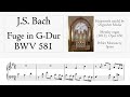 J.S. Bach: Fuge in G-Dur, BWV 581 - Metzler organ, Poblet Monastery, Hauptwerk