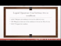 Visual Basic - Conditional Statements