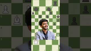 Brilliant move by Gukesh D !! #brilliant #chess #india #gukesh #gukeshd