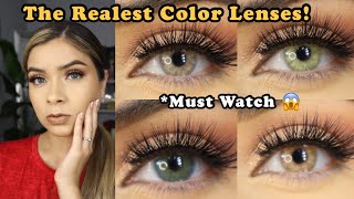 THE REALEST COLOR LENSES| JUST4KIRA| and also Affordable!! *must watch