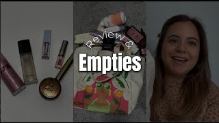 EMPTIES: SKINCARE | HAIRCARE | MAKEUP | DECLUTTER...TONS OF EMPTIES FROM THE LAST MONTHS