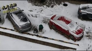 山东淄博下着大暴雪，高姐教你冬天10分钟快速发面，简单快速