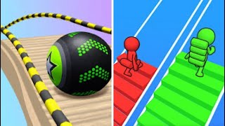 “Going Balls vs Bridge Race: Who Builds, Who Rolls?