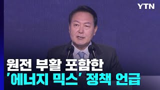尹 "원전·재생·천연가스 '합리적 믹스'"...에너지 안보 강조 / YTN