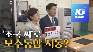 [여심야심] ‘조국 씨’로 보수통합 시동 / KBS뉴스(News)