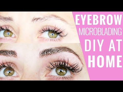 Eyebrow Microblading DIY At Home Δ Mermaid Gossip Eyebrow Microblading DIY At Home Δ Mermaid Gossip