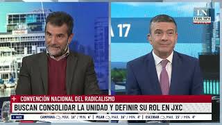 Convención nacional: El radicalismo define su rol en JXC. Pablo Rossi con Paulino Rodrigues