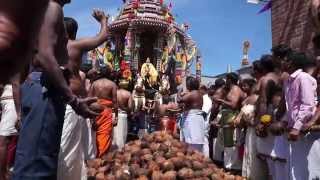 Ther (Chariot) Festival at Durkai Amman Koyil Hindu temple in Montréal 00088