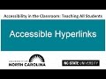 Accessible Hyperlinks