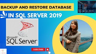 Backup and Restore Database in SQL Server 2019 #sqlservertutorial